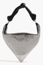 Mini Cameron Metal Mesh Metal Mesh Silver & Silver Hardware