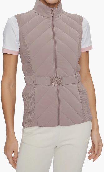 CASSANDRA BELTED VEST