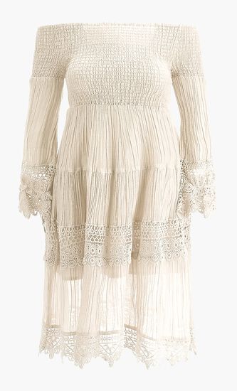 Amber Crinkle Dress