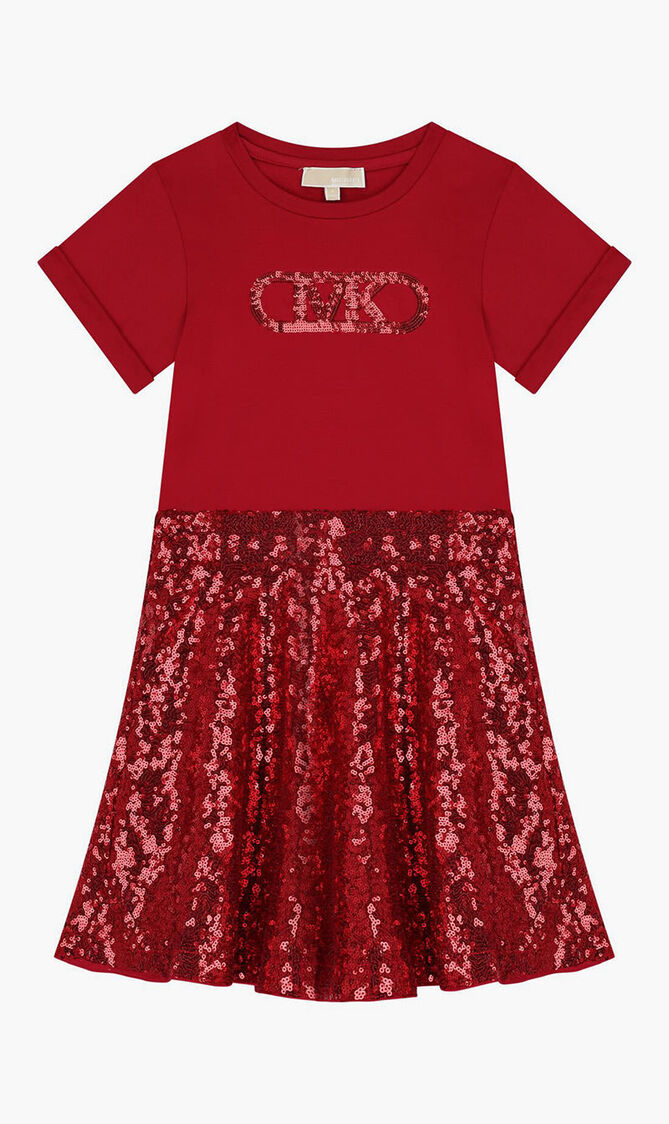 Logo Embellished Dress