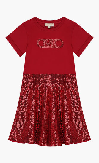 Logo Embellished Dress