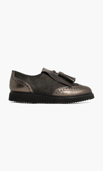 Thymar Leather Slip-On Flats