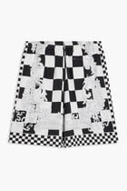 SHORTS CONTRASTO MEDUSA PRINT SILK TWILL SHORTS CONTRASTO MEDUSA PRINT SILK TWILL