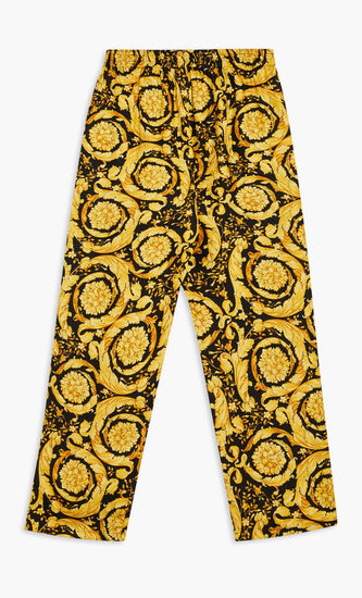 PAJAMA PANT BIO SILK TWILL BAROQUE ALL OVER PRINT