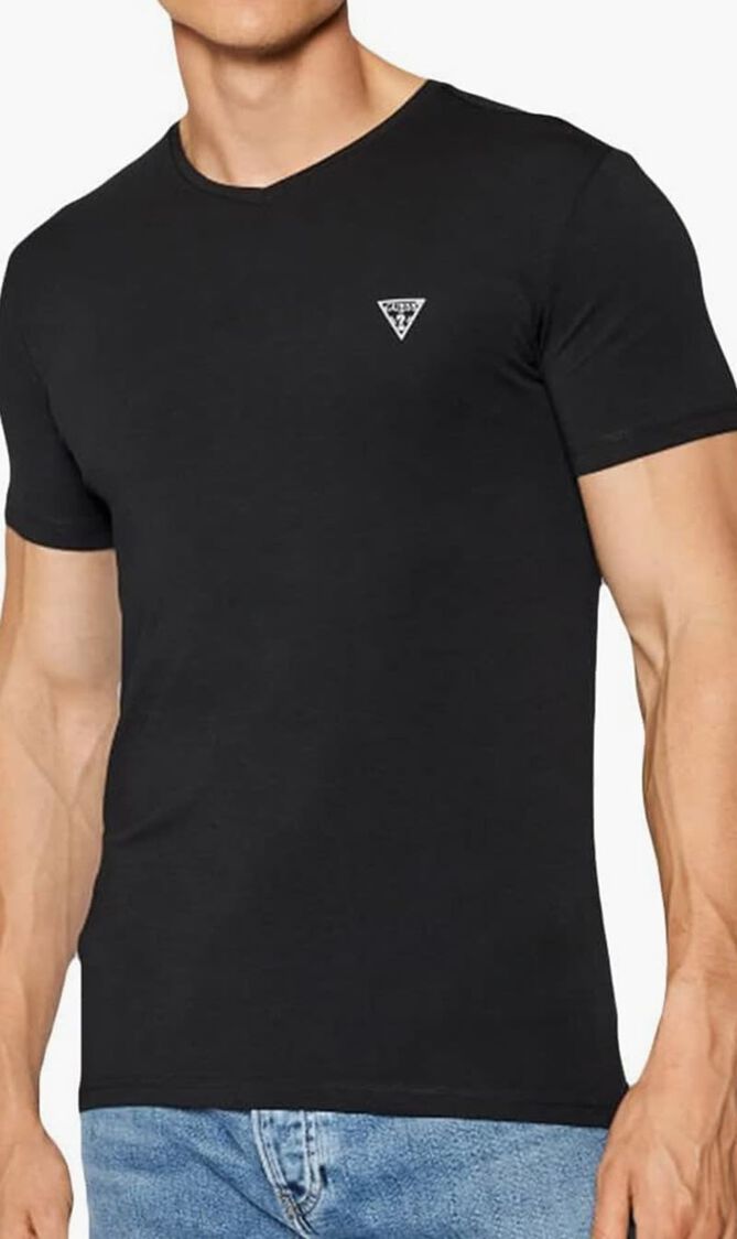 Pack of 2 Black Crew Neck T-Shirt