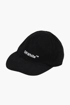 HELVETICA BASEBALL CAP BLACK WHITE