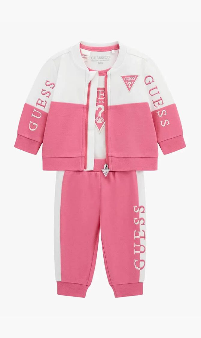 Set Ls Top Wzip+Ls Body+Pants