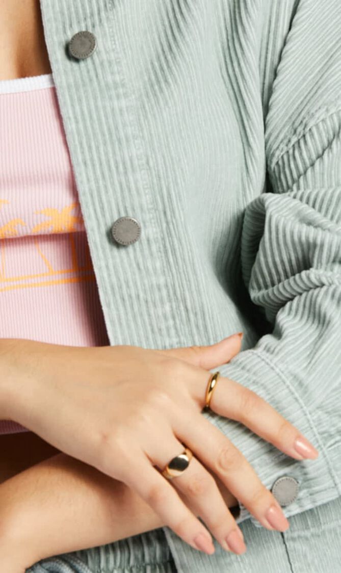 Corduroy Long Sleeve Shirt