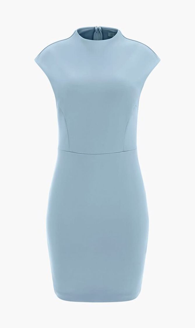 Bodycon Scuba Mini Dress