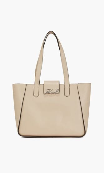 K/Signature Medium Tote Bag