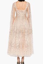Cape Sleeve Dress