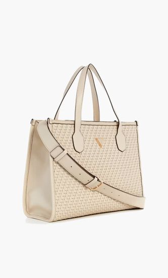 Silvana Woven Tote Bag