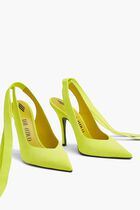 Ribbon Slingback Heels