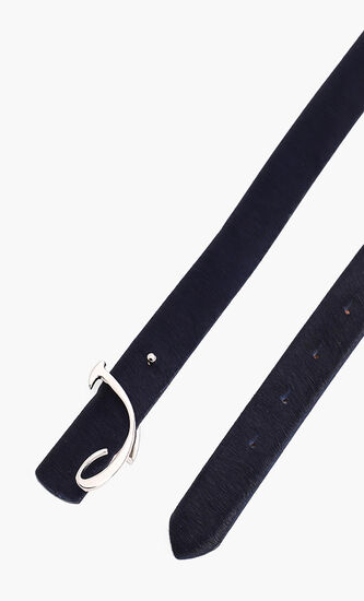Fur Leather Belt