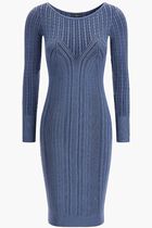 Close Fitting Sweater Dress