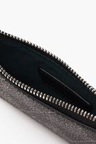 The Blend Grained Monogram Print Card Holder