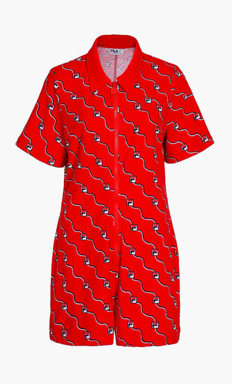 Bina Front Zip Playsuit