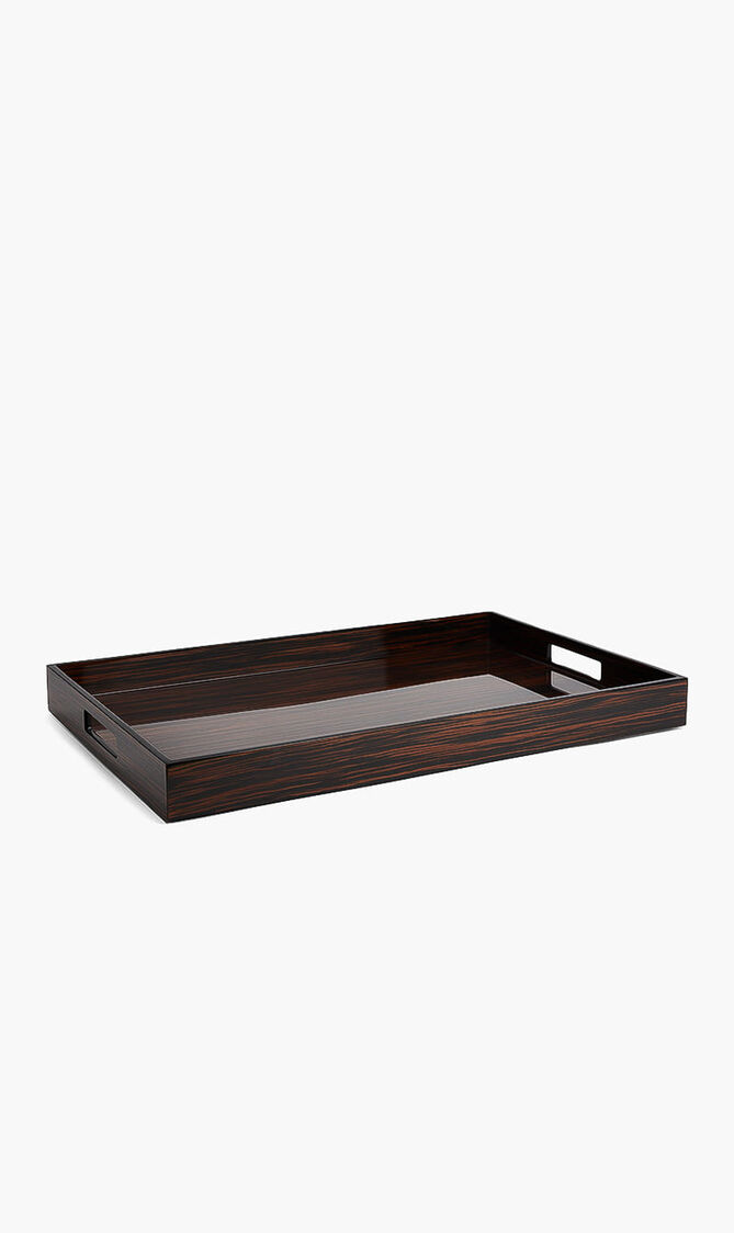 Macassar Ebony Rectangular Tray