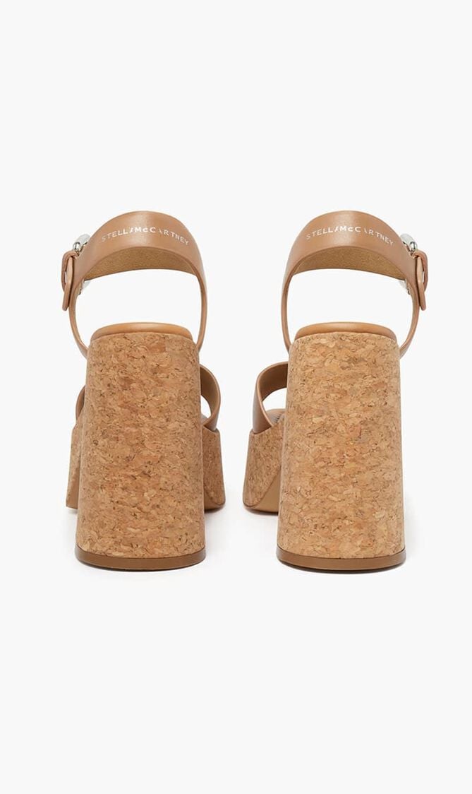 Skyla Buckled Platform Sandals