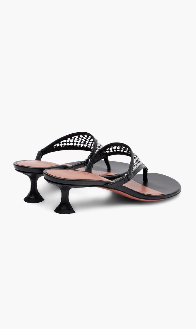 Cameron Crystal Thong Sandals