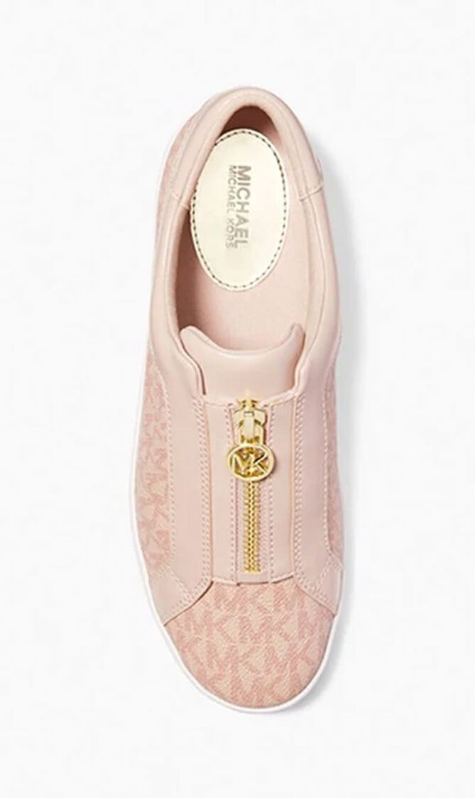 Keaton Signature Logo Zip Up Sneaker