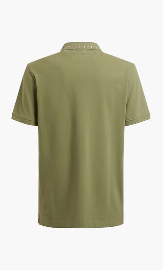 Contrast Logo Polo