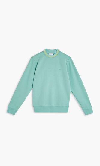 Double Sided Logo Collar Sweatshirt
