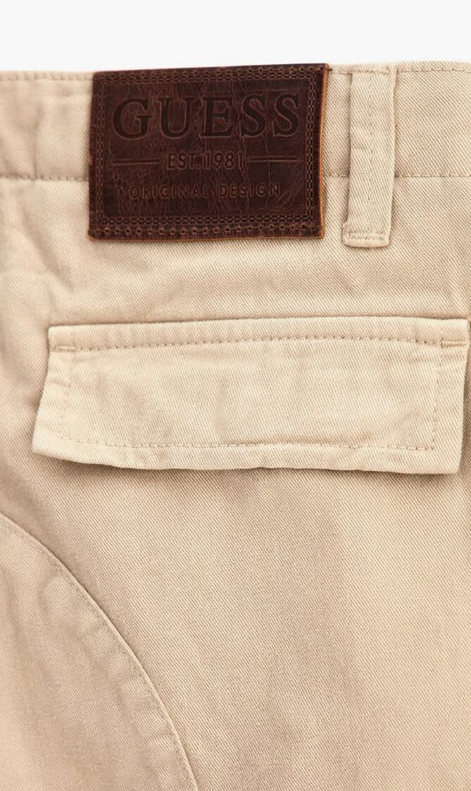 GABARDINE CARGO PANTS