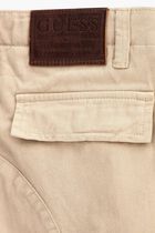 GABARDINE CARGO PANTS