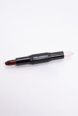 قلم أحمر شفاه مزدوج لنحت الشفاه Custom Lipstick Shade & Sculpt Duo، بلوني سيينا وبيلا