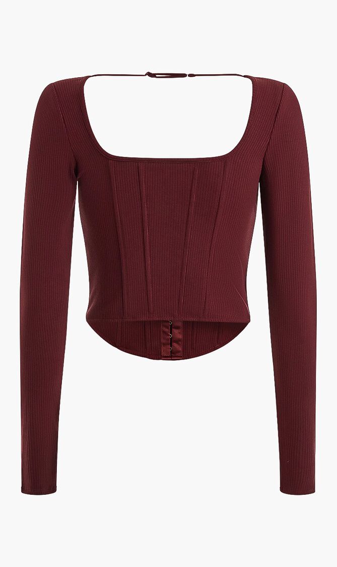 Hook & Eye Tanashay Rib Top