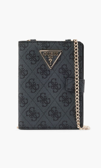 LAUREL SLG CHAIN PASSPORT CASE
