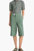 PRISMATIC T MONOGRAM NYLON ZIP POLO