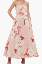 Nora Bustier Maxi Dress
