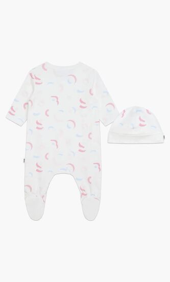 PYJAMAS + PULL ON HAT SET