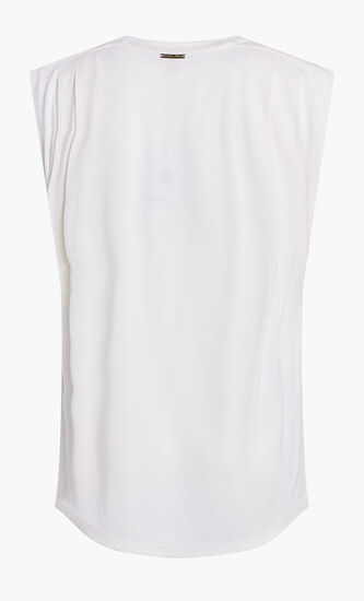 SLEEVELESS CREWNECK TEE