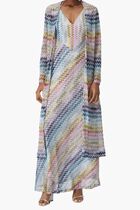 Zig Zag Long Cardigan