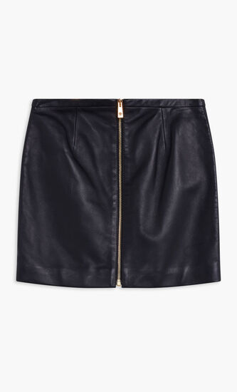 Leather Mini Skirt