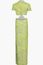Zebra O Ring maxi dress