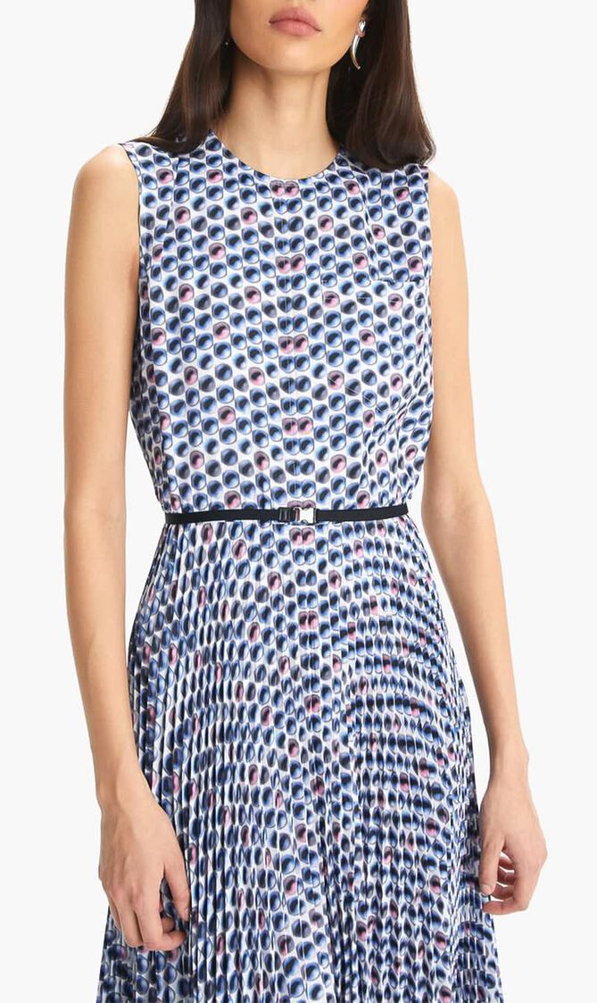 Printed Twill Dress