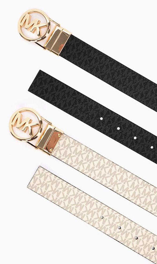 Reversible Signature Logo Belt
