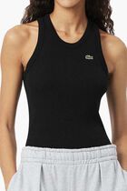 Slim Fit Ribbed Cotton Tank Top
