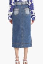 EMBRACE DENIM MIDI SKIRT EMBRACE DENIM MIDI SKIRT