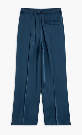 High Rise Straight Pant In Crepe