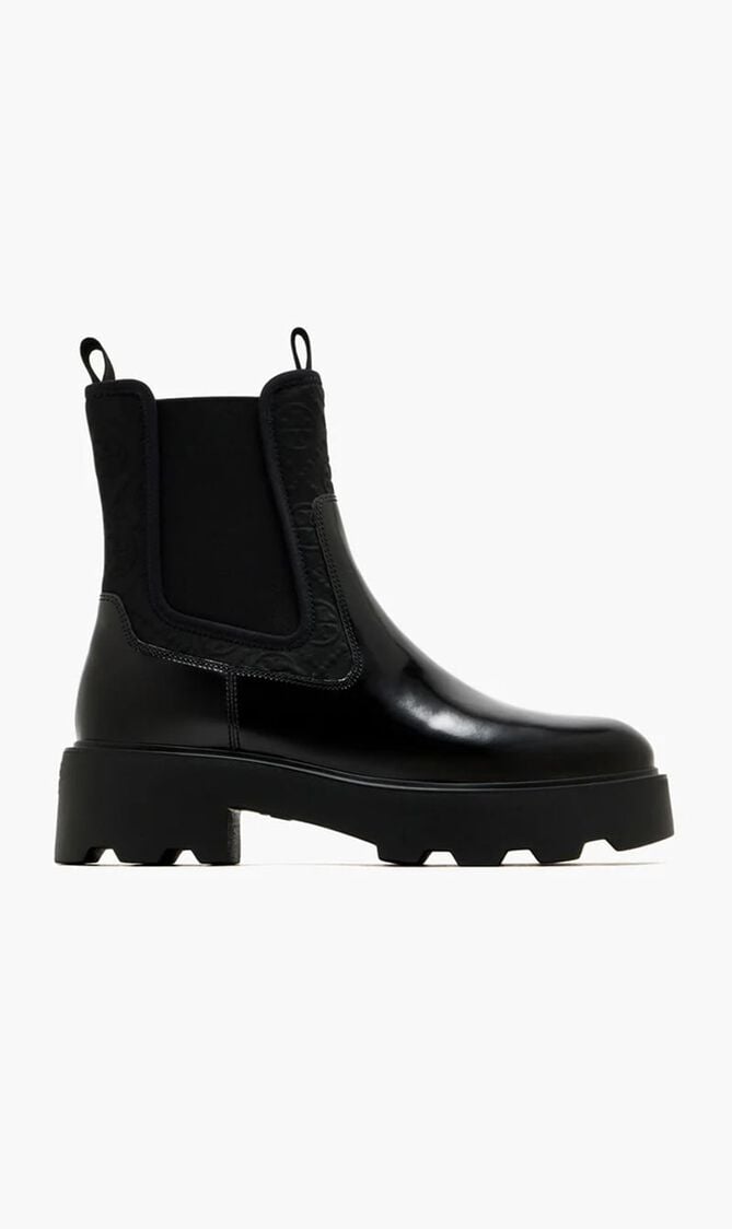 T Monogram Chelsea Boots