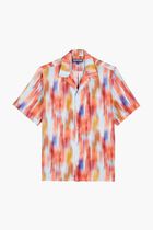 CHARLI CHEMISE CR24 IKAT FLOW LIN MULTICOLORE