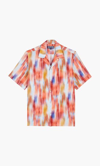 CHARLI CHEMISE CR24 IKAT FLOW LIN MULTICOLORE