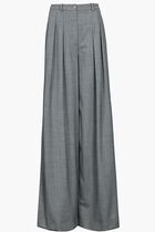 Stretch Wool Palazzo Pant