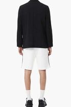Logo Trim Cotton Fleece Shorts