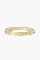 Icon T Monogram Pave Hinge Bracelet